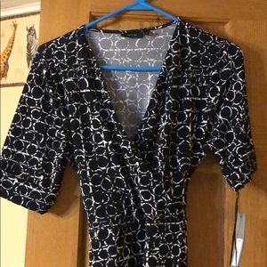 Apt 9 size medium Black and white dress